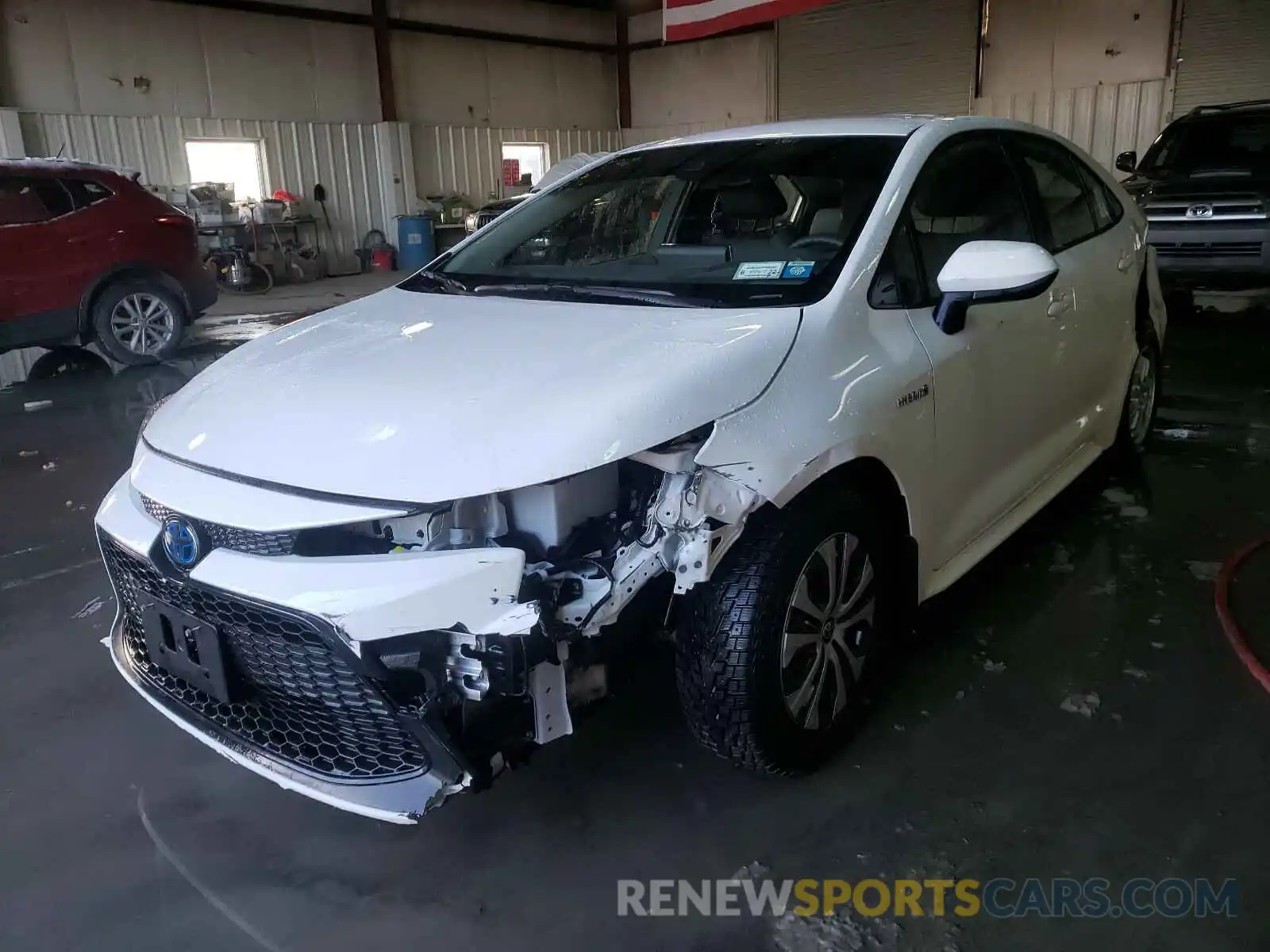 9 Photograph of a damaged car JTDEBRBE4LJ030288 TOYOTA COROLLA 2020