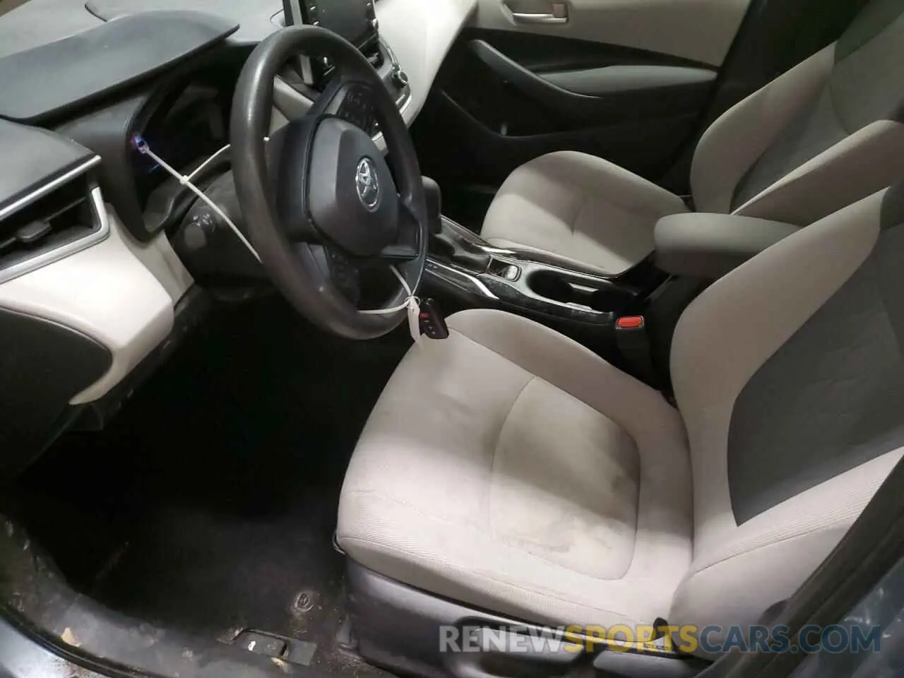 7 Photograph of a damaged car JTDEBRBE5LJ009384 TOYOTA COROLLA 2020