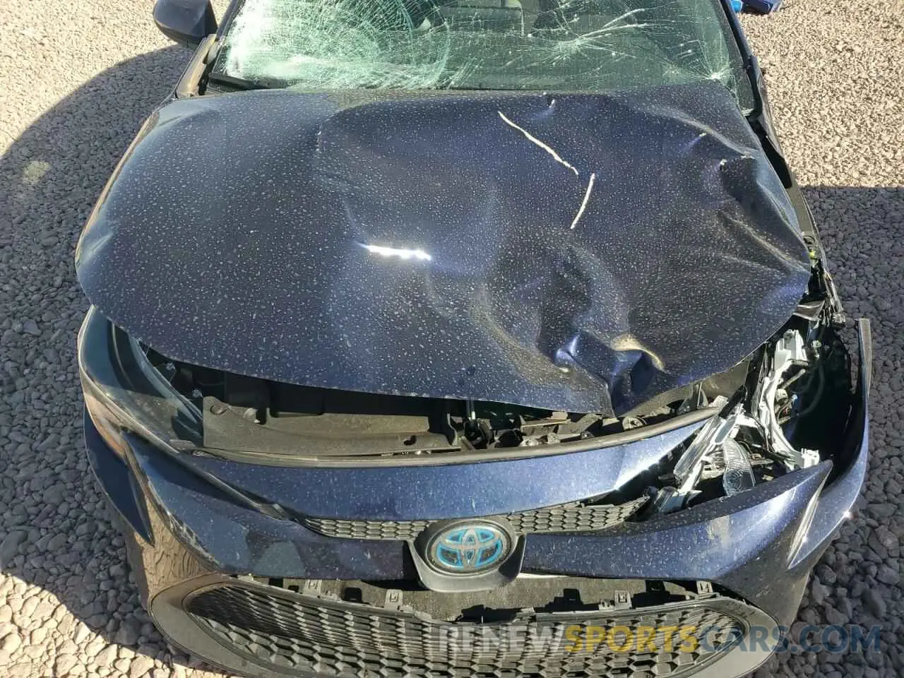 11 Photograph of a damaged car JTDEBRBE5LJ017212 TOYOTA COROLLA 2020