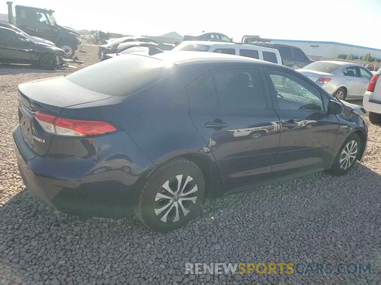 3 Photograph of a damaged car JTDEBRBE5LJ017212 TOYOTA COROLLA 2020