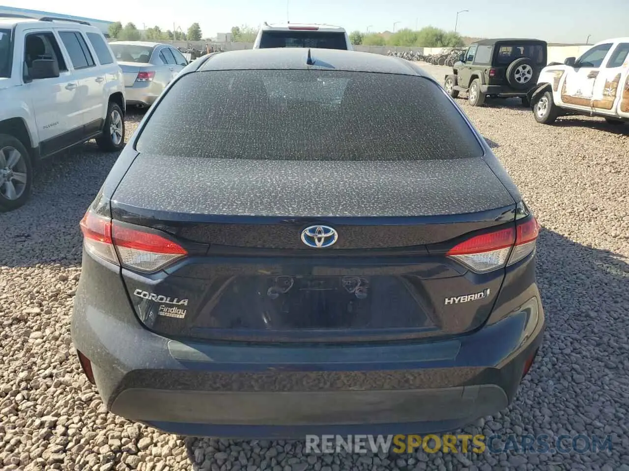 6 Photograph of a damaged car JTDEBRBE5LJ017212 TOYOTA COROLLA 2020