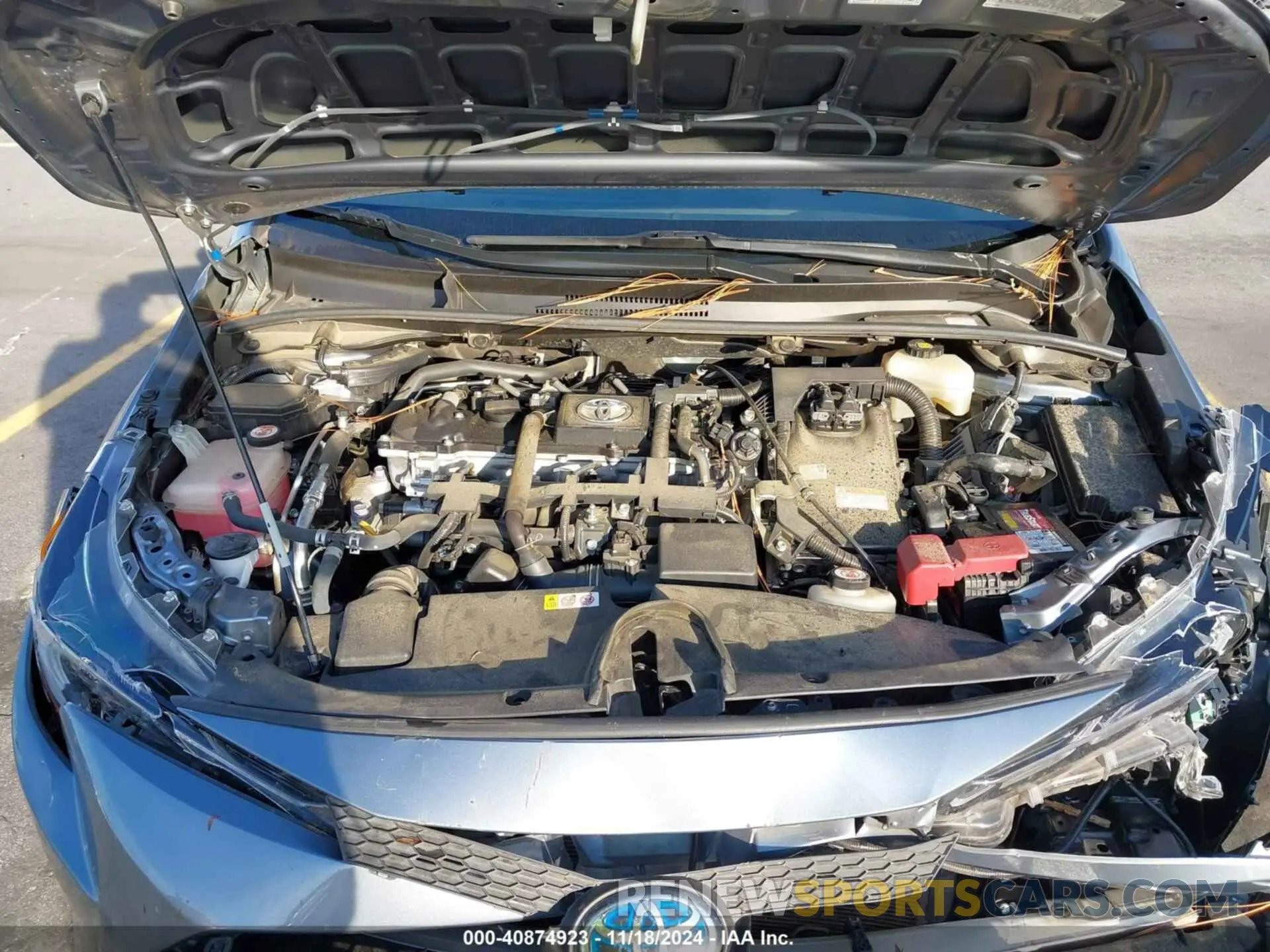 10 Photograph of a damaged car JTDEBRBE6LJ015274 TOYOTA COROLLA 2020