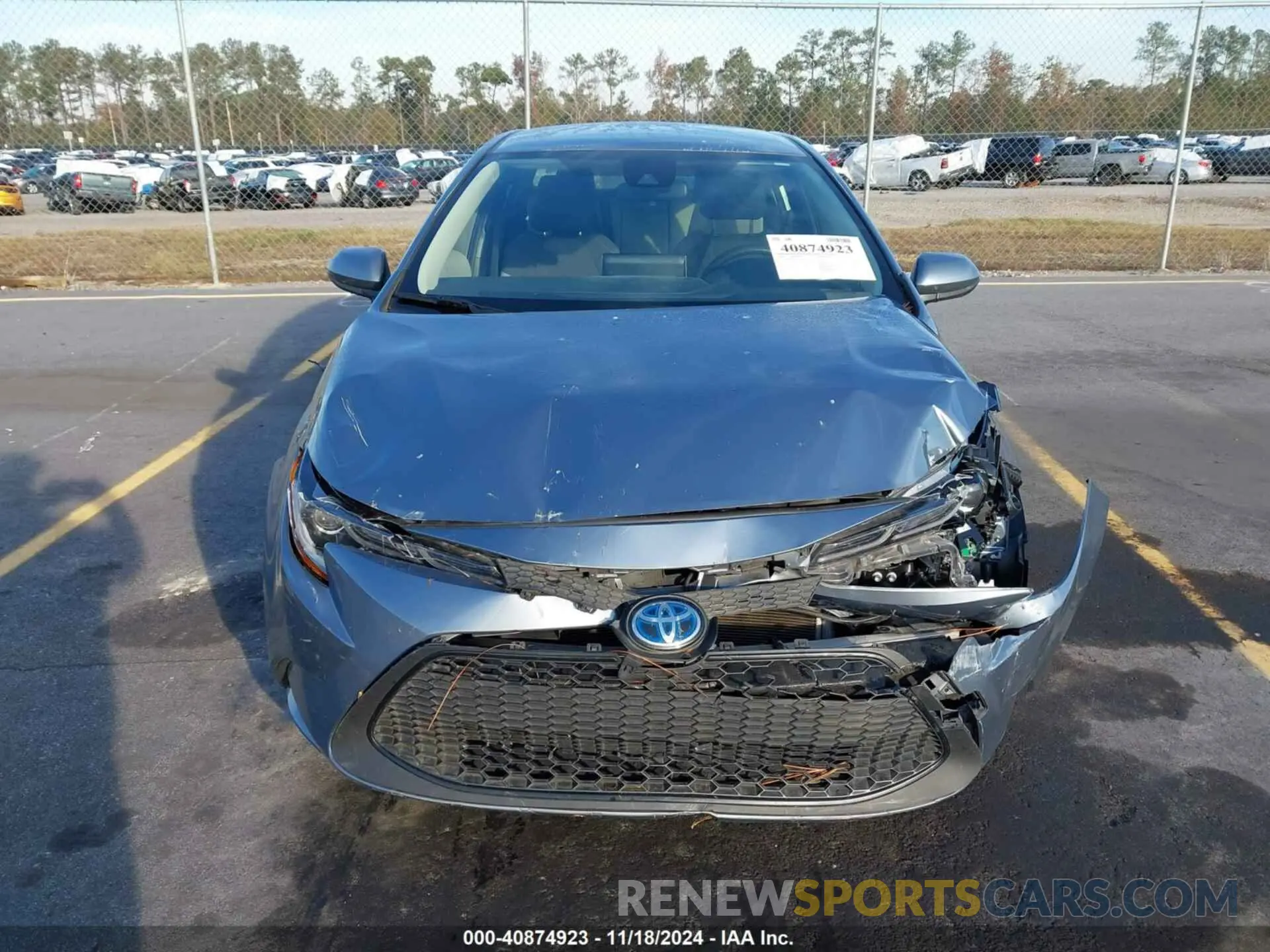 12 Photograph of a damaged car JTDEBRBE6LJ015274 TOYOTA COROLLA 2020