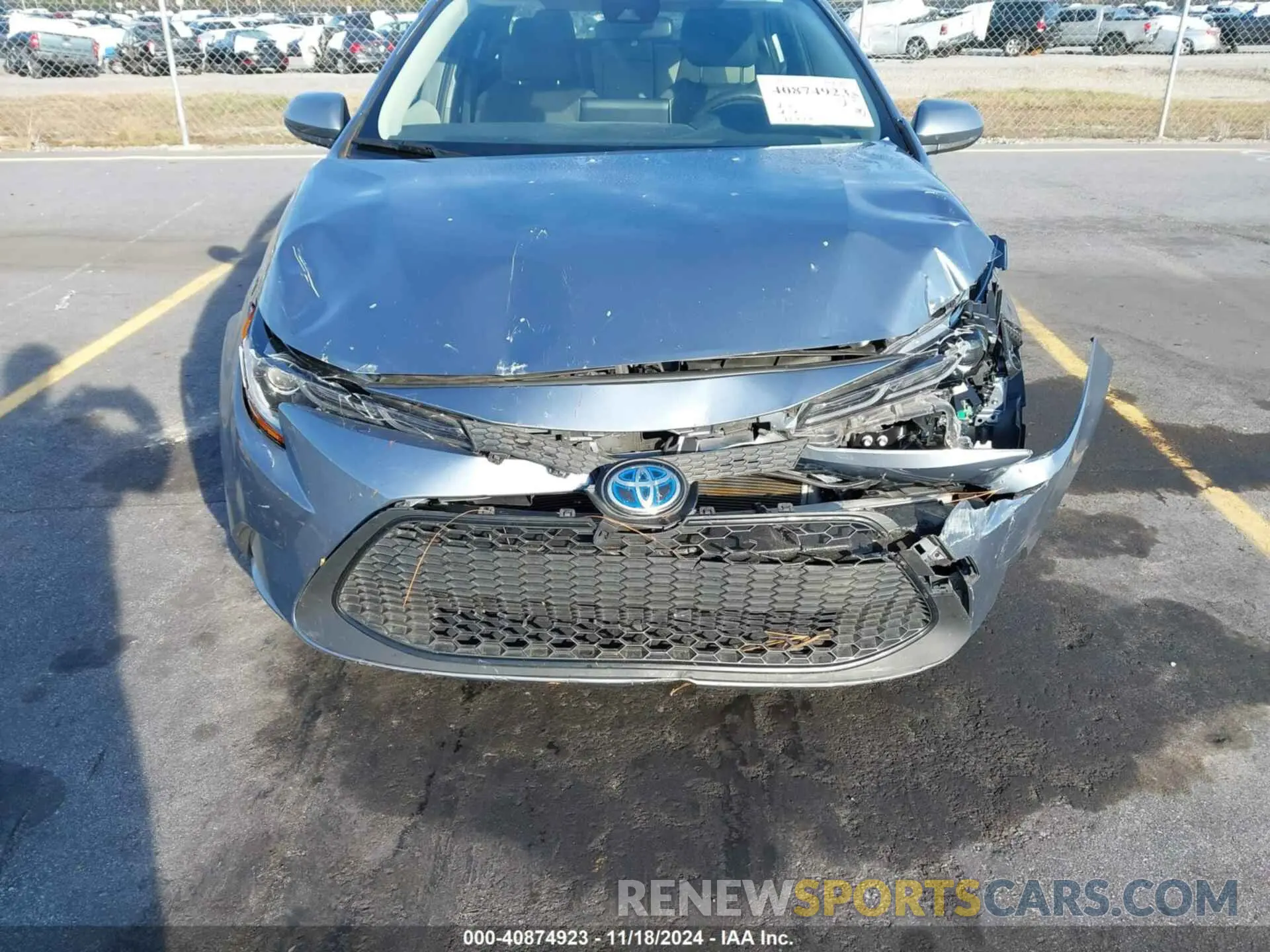 17 Photograph of a damaged car JTDEBRBE6LJ015274 TOYOTA COROLLA 2020