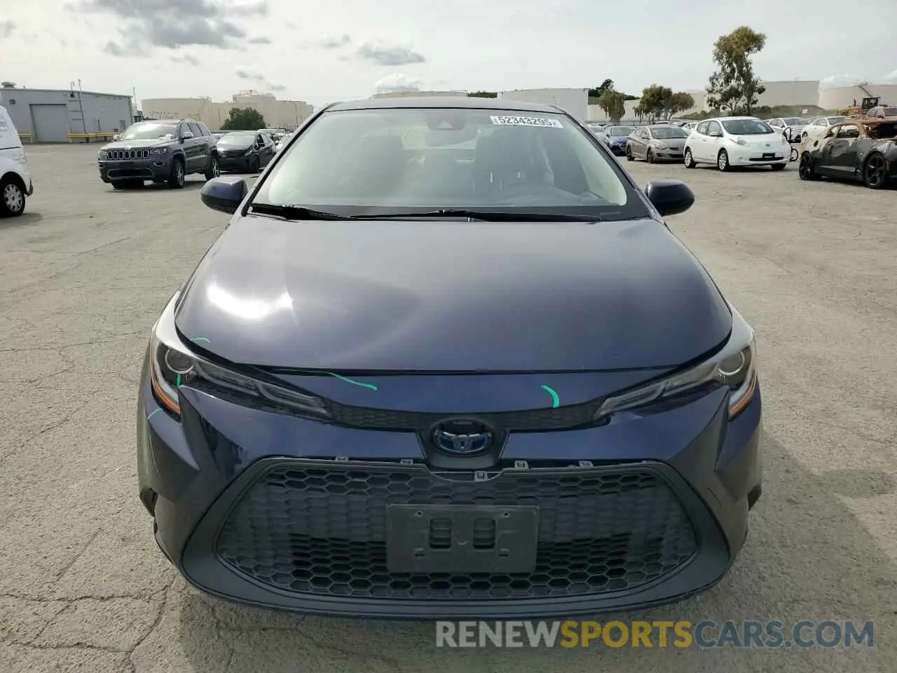 5 Photograph of a damaged car JTDEBRBE6LJ019566 TOYOTA COROLLA 2020