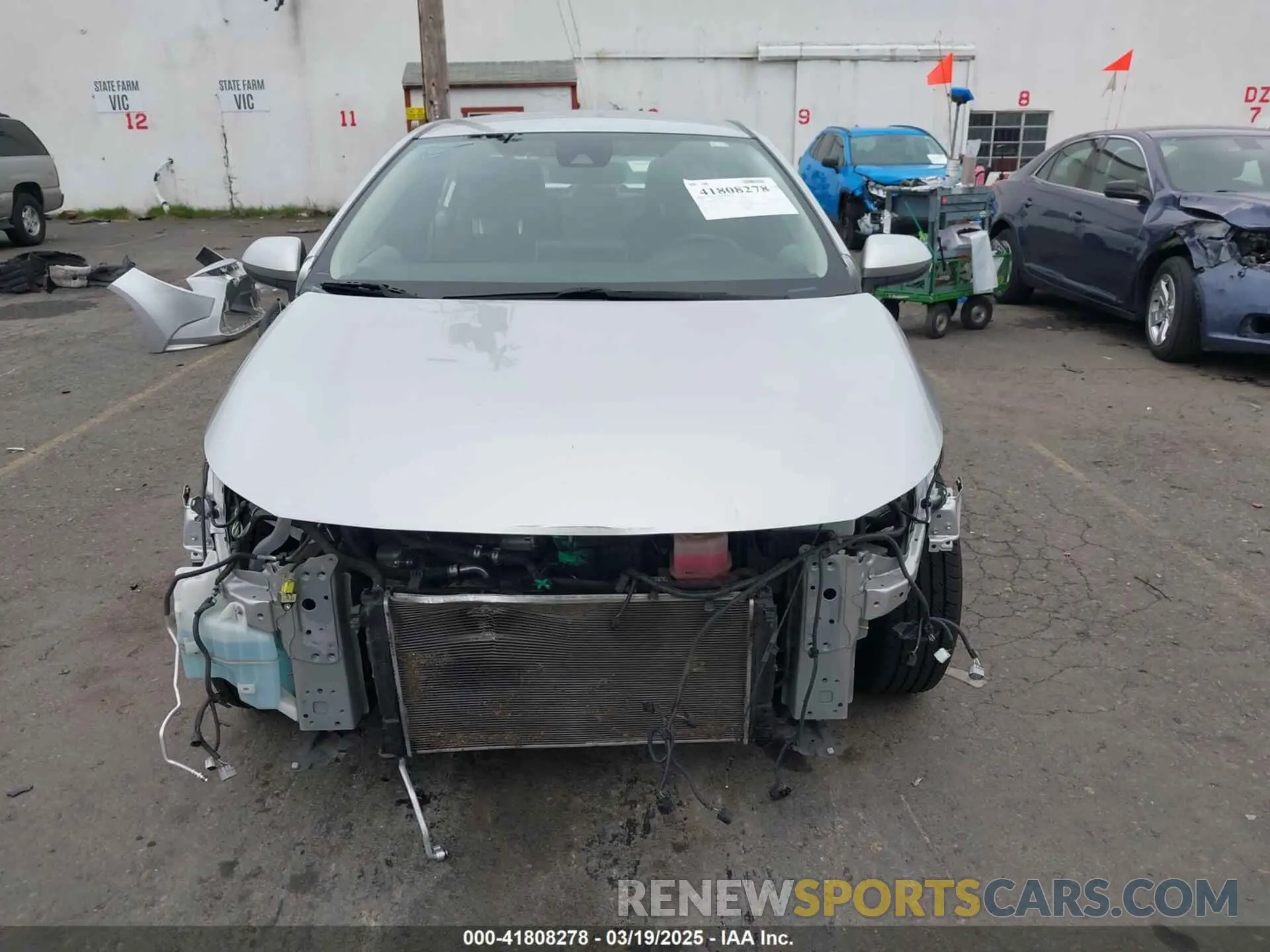 6 Photograph of a damaged car JTDEBRBE7LJ003697 TOYOTA COROLLA 2020