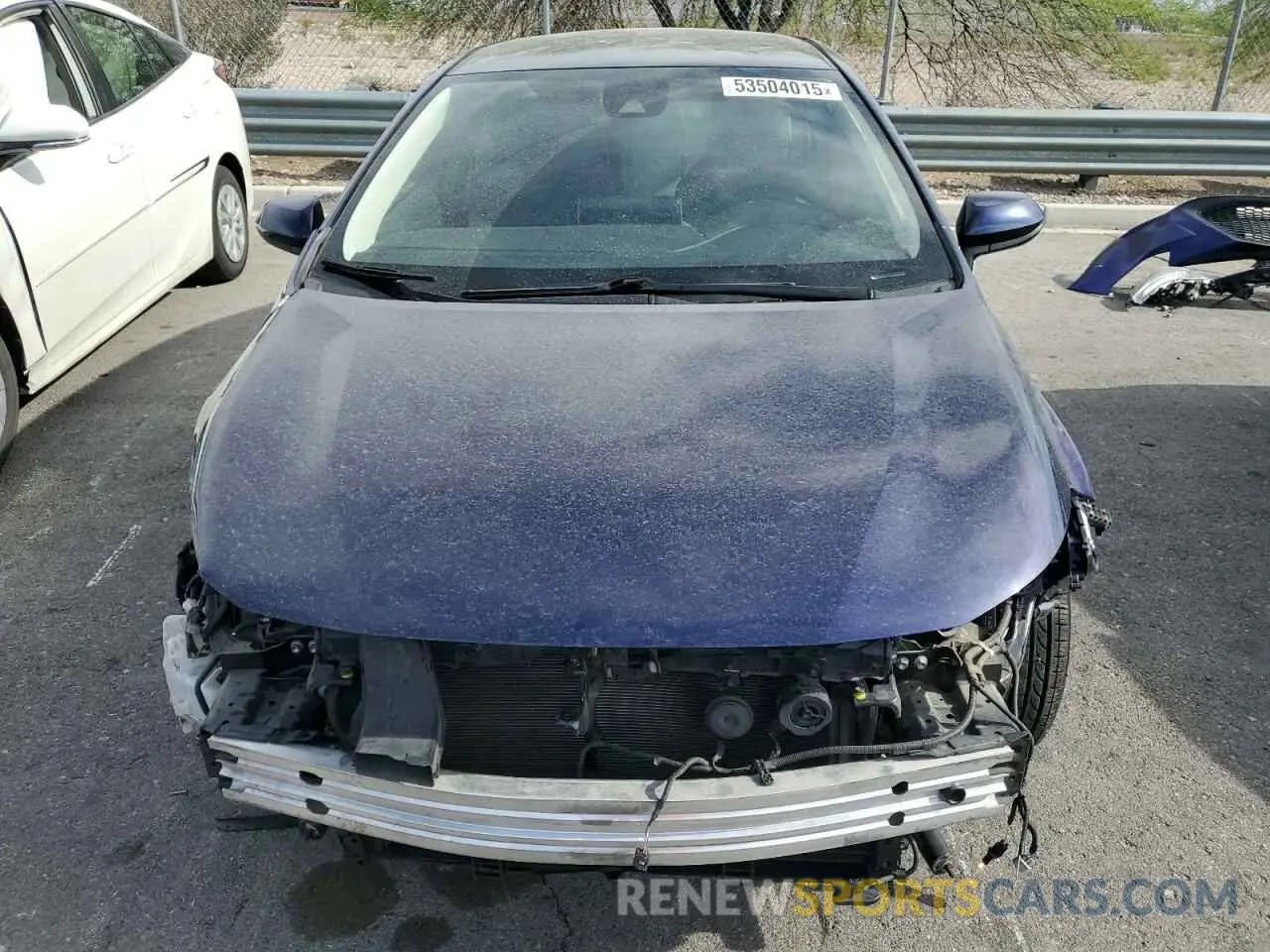 5 Photograph of a damaged car JTDEBRBE7LJ018149 TOYOTA COROLLA 2020