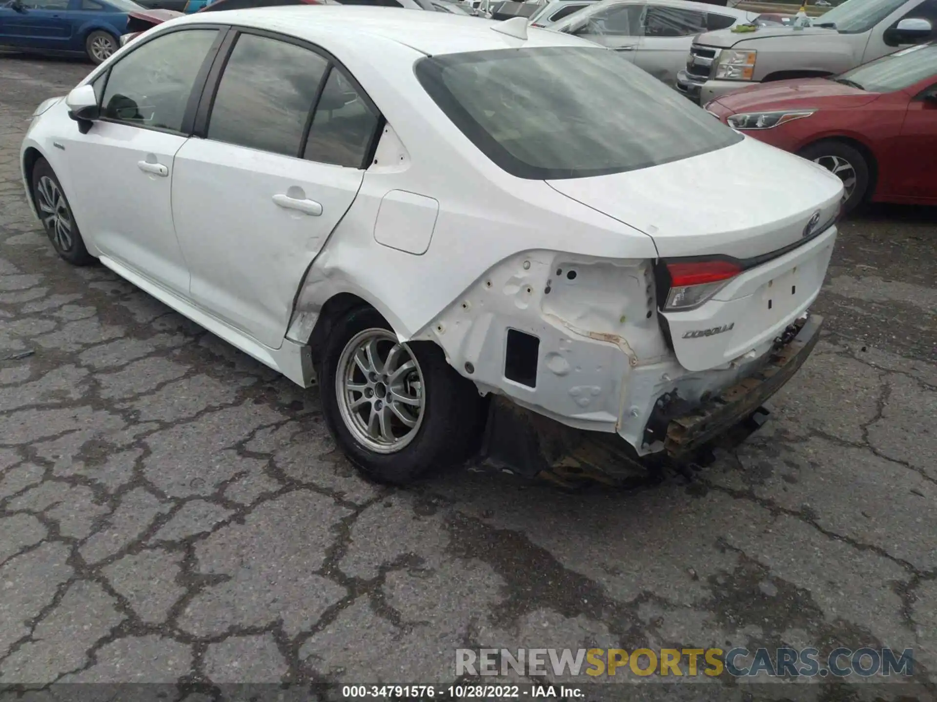 6 Photograph of a damaged car JTDEBRBE7LJ028289 TOYOTA COROLLA 2020