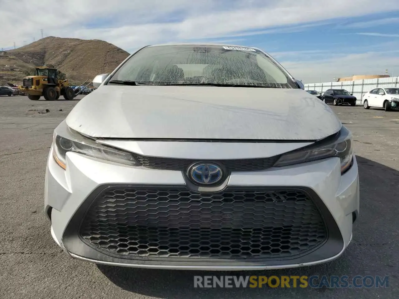 5 Photograph of a damaged car JTDEBRBE7LJ029233 TOYOTA COROLLA 2020