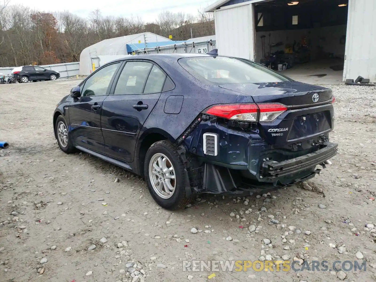 3 Photograph of a damaged car JTDEBRBE8LJ016569 TOYOTA COROLLA 2020