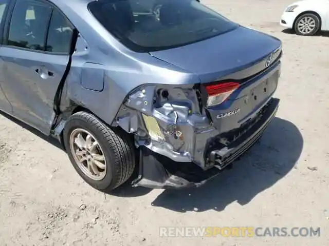 9 Photograph of a damaged car JTDEBRBE8LJ021190 TOYOTA COROLLA 2020