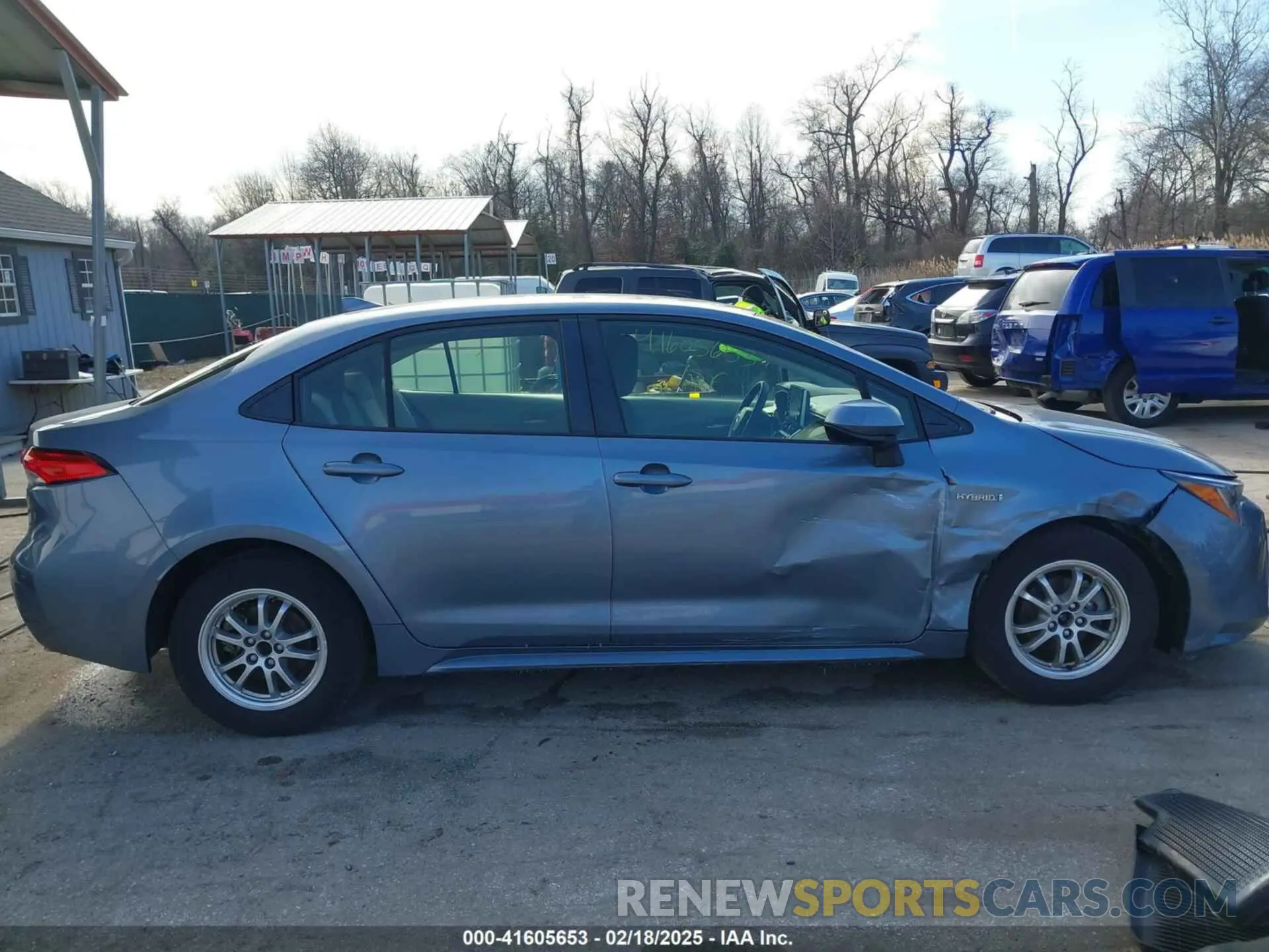 13 Photograph of a damaged car JTDEBRBE8LJ022484 TOYOTA COROLLA 2020