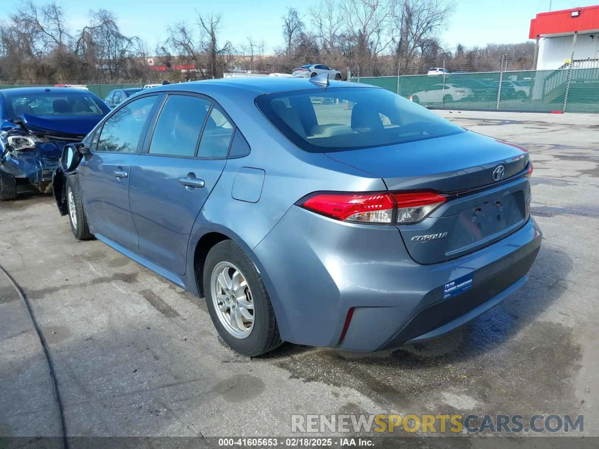 3 Photograph of a damaged car JTDEBRBE8LJ022484 TOYOTA COROLLA 2020