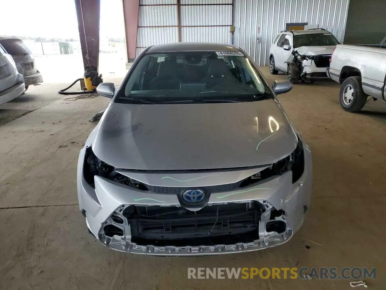 5 Photograph of a damaged car JTDEBRBE8LJ022789 TOYOTA COROLLA 2020