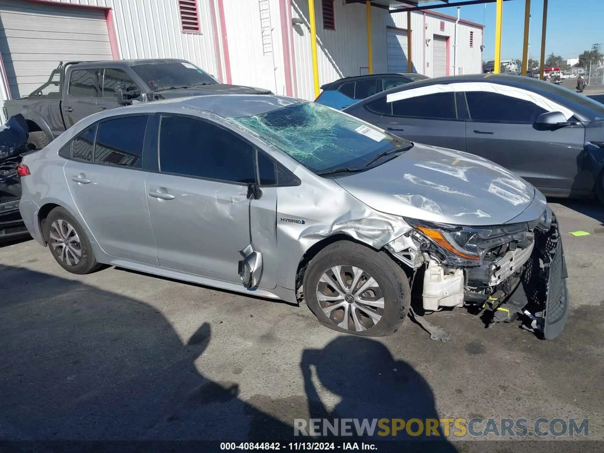14 Photograph of a damaged car JTDEBRBE9LJ001451 TOYOTA COROLLA 2020