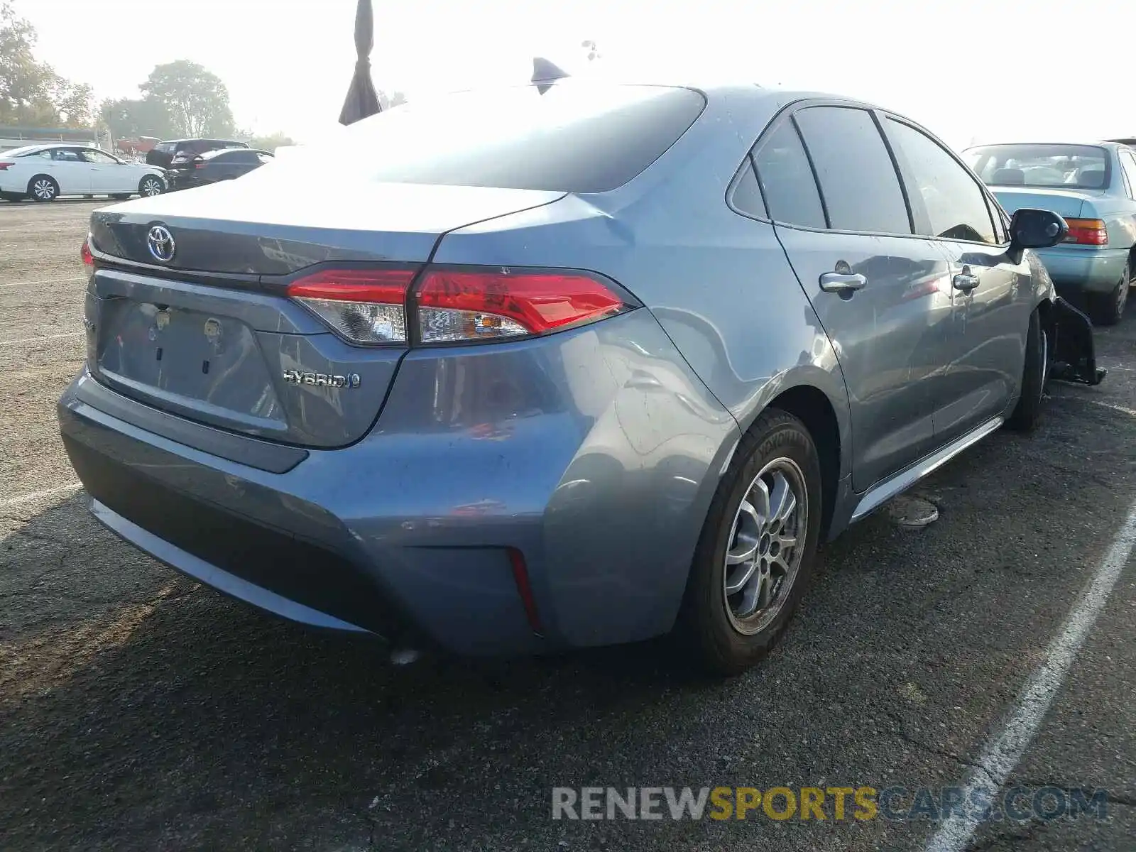 4 Photograph of a damaged car JTDEBRBE9LJ003944 TOYOTA COROLLA 2020