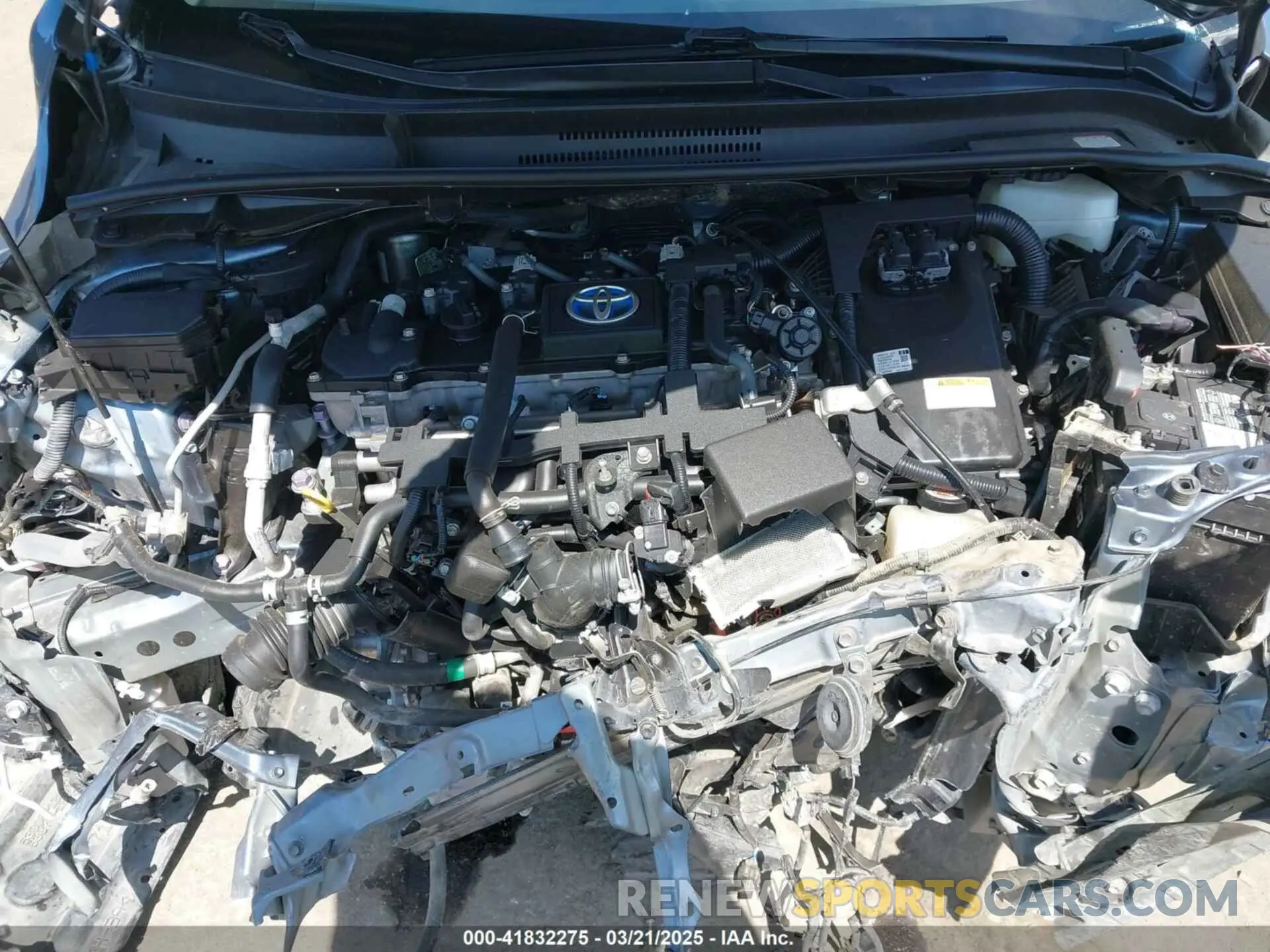 10 Photograph of a damaged car JTDEBRBE9LJ011672 TOYOTA COROLLA 2020