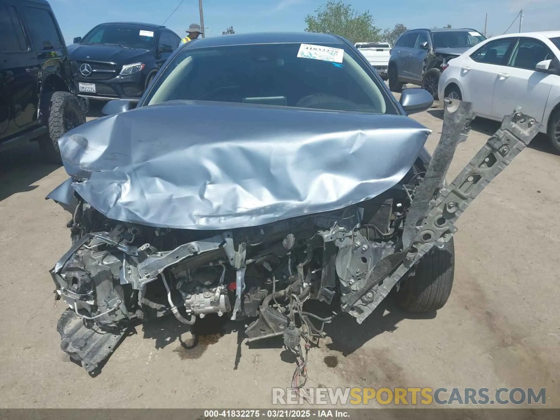 11 Photograph of a damaged car JTDEBRBE9LJ011672 TOYOTA COROLLA 2020