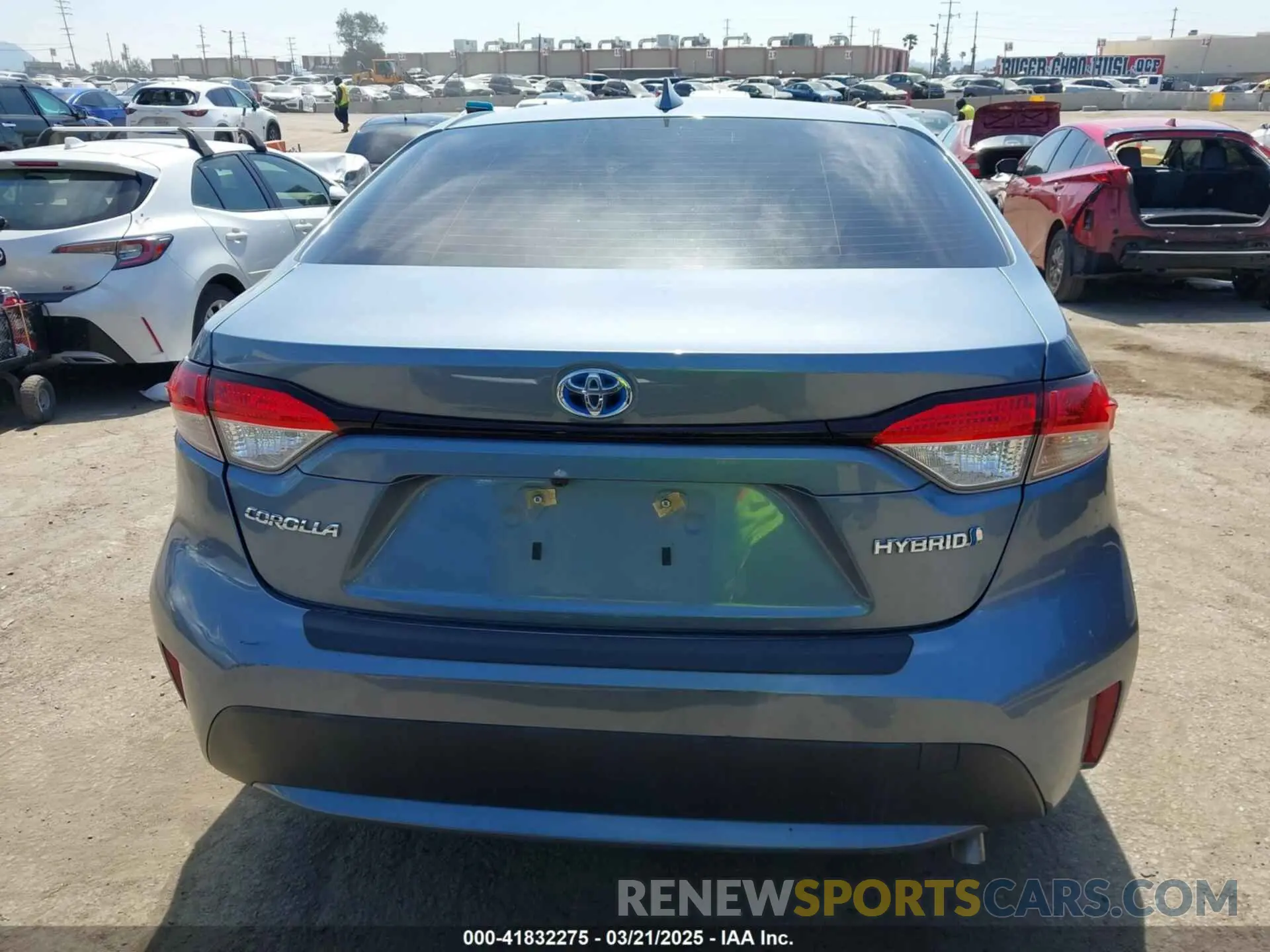 15 Photograph of a damaged car JTDEBRBE9LJ011672 TOYOTA COROLLA 2020