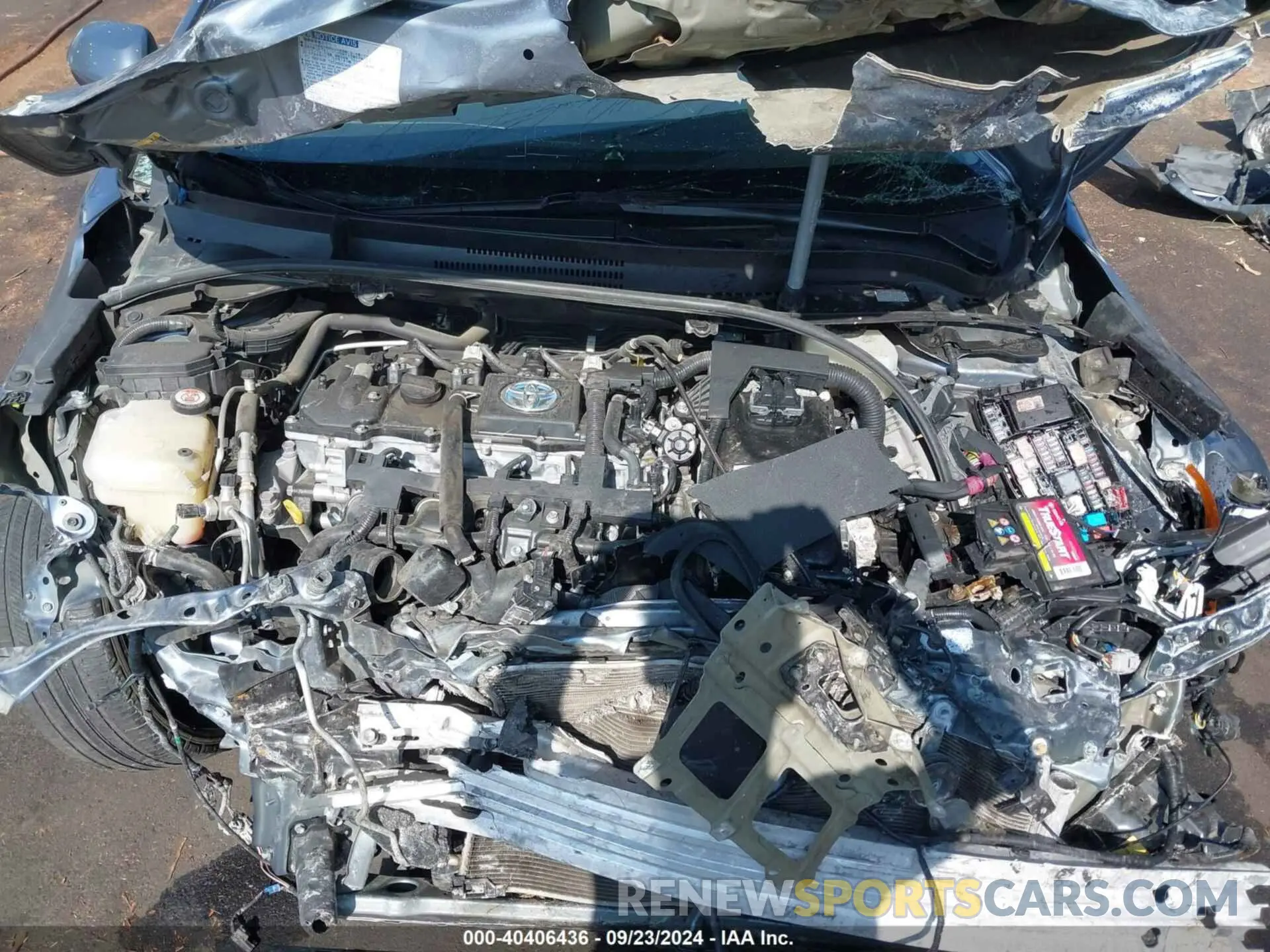 10 Photograph of a damaged car JTDEBRBE9LJ012370 TOYOTA COROLLA 2020