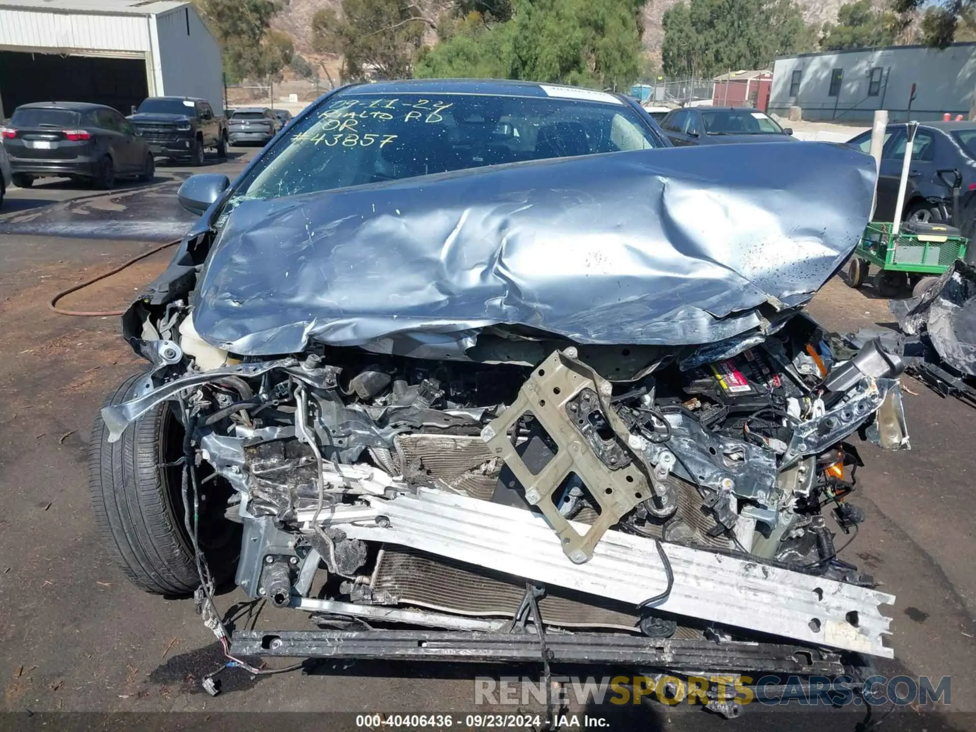 12 Photograph of a damaged car JTDEBRBE9LJ012370 TOYOTA COROLLA 2020