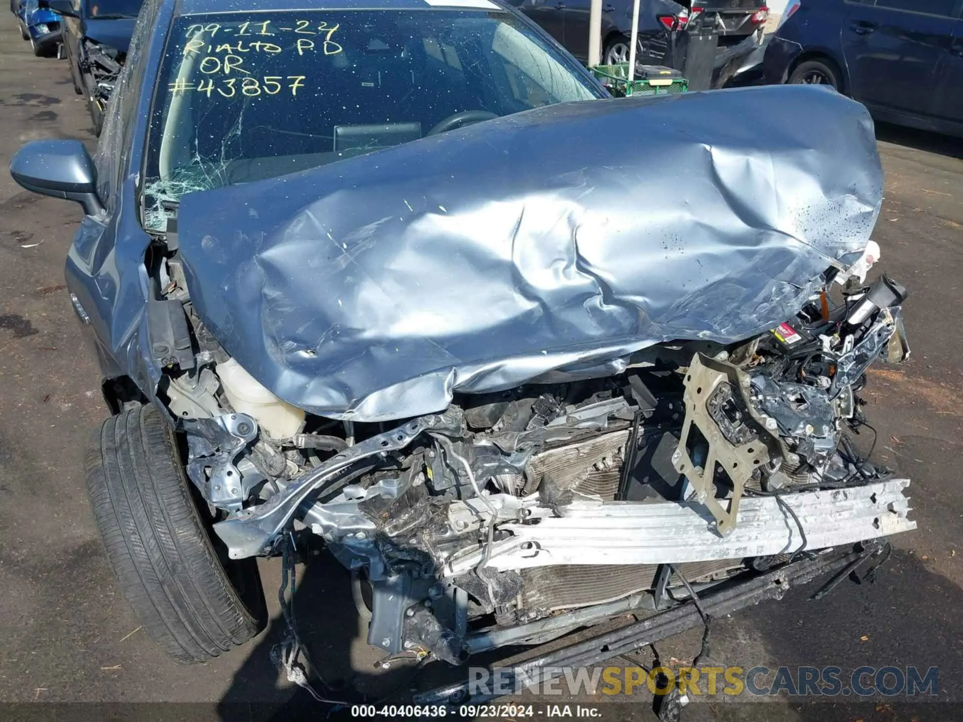 6 Photograph of a damaged car JTDEBRBE9LJ012370 TOYOTA COROLLA 2020