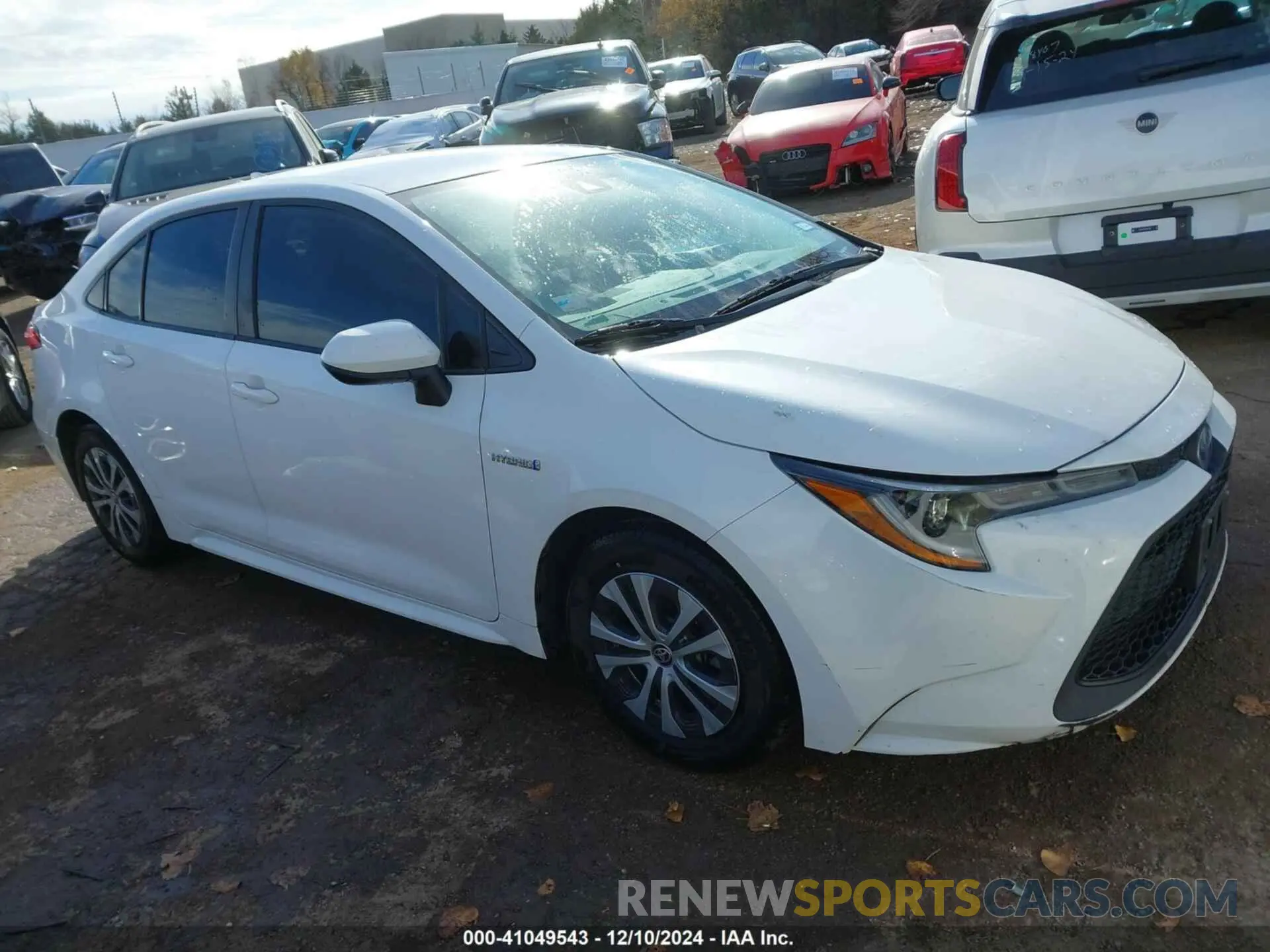 13 Photograph of a damaged car JTDEBRBE9LJ014295 TOYOTA COROLLA 2020