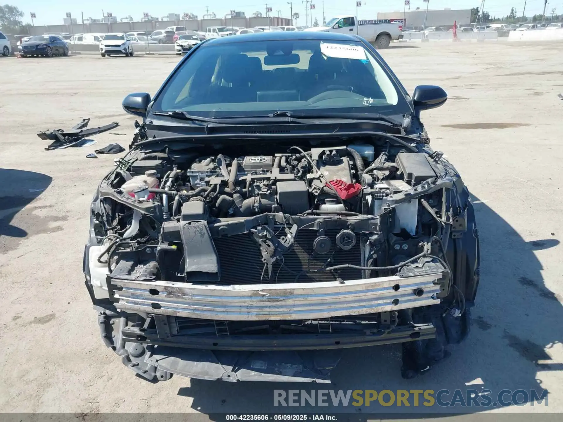 13 Photograph of a damaged car JTDEBRBE9LJ023224 TOYOTA COROLLA 2020