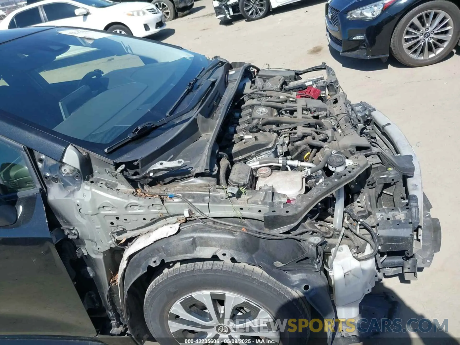 6 Photograph of a damaged car JTDEBRBE9LJ023224 TOYOTA COROLLA 2020