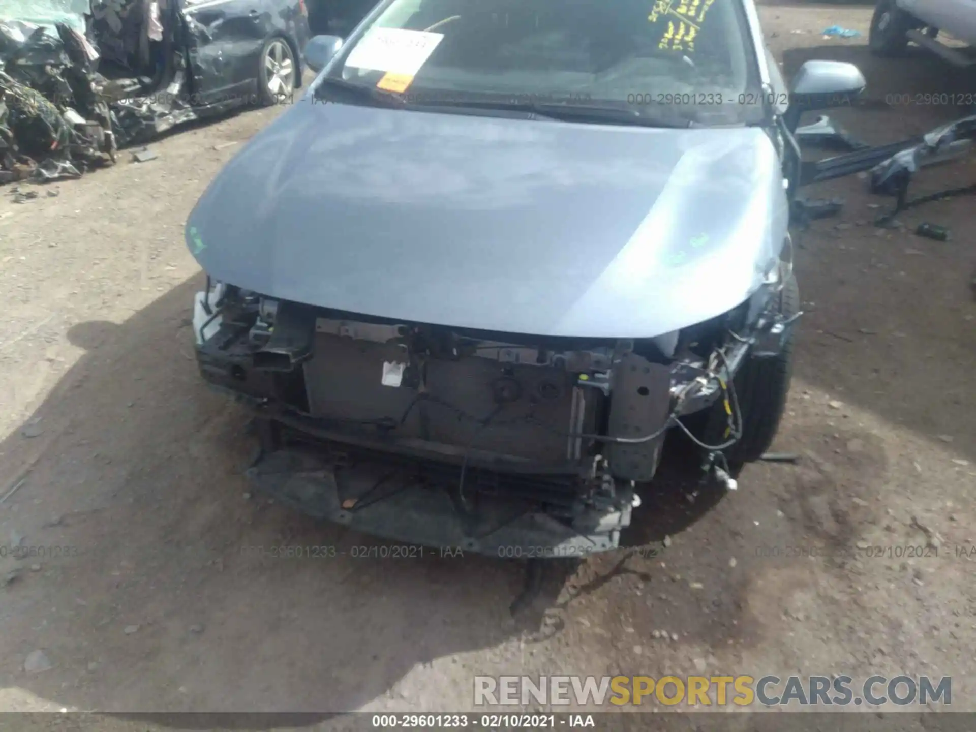 6 Photograph of a damaged car JTDEBRBE9LJ025068 TOYOTA COROLLA 2020