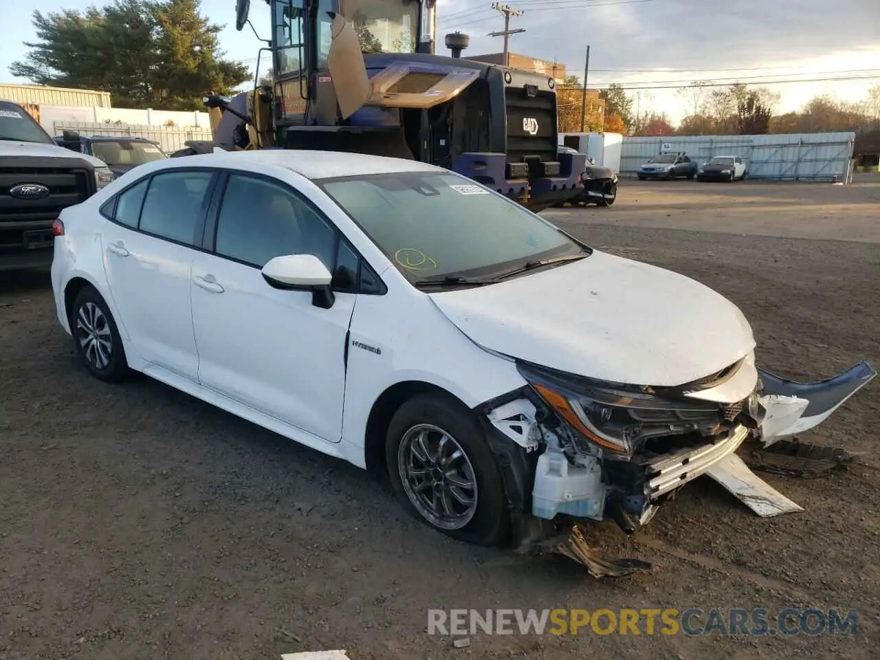 4 Photograph of a damaged car JTDEBRBE9LJ028150 TOYOTA COROLLA 2020