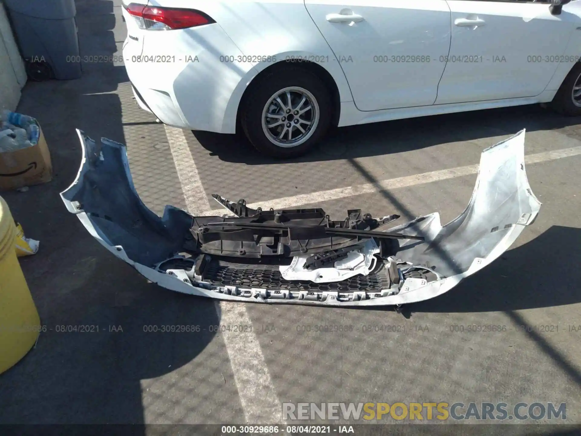 12 Photograph of a damaged car JTDEBRBEXLJ002057 TOYOTA COROLLA 2020