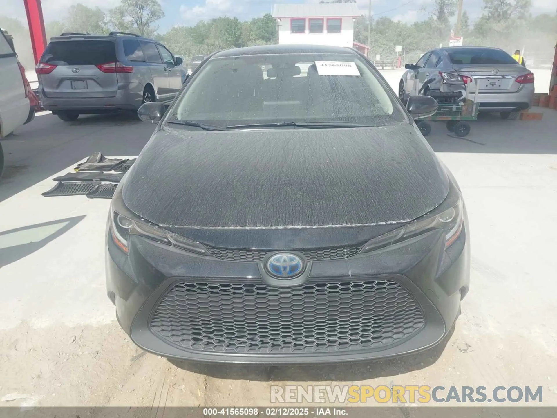 12 Photograph of a damaged car JTDEBRBEXLJ011535 TOYOTA COROLLA 2020