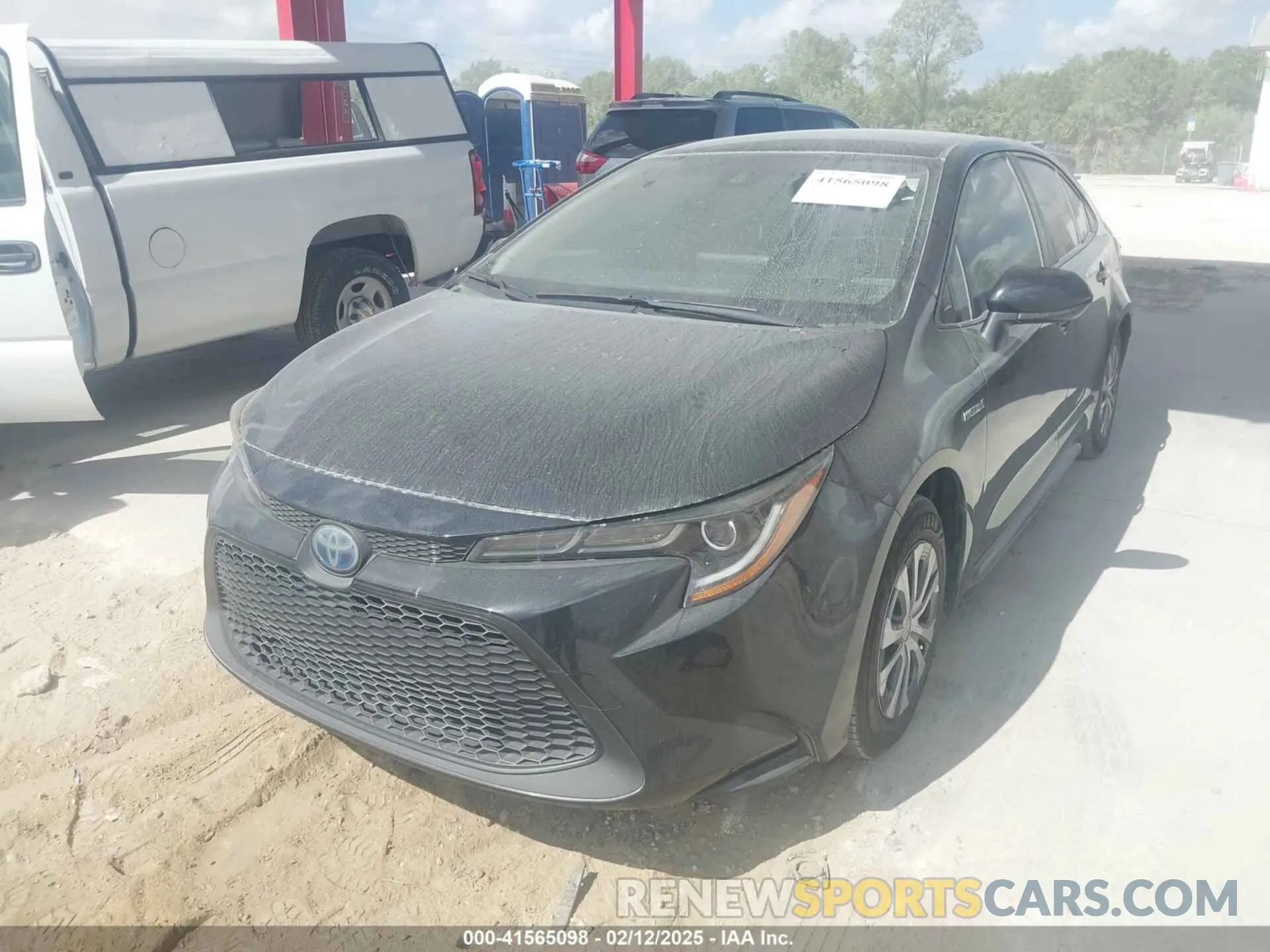 2 Photograph of a damaged car JTDEBRBEXLJ011535 TOYOTA COROLLA 2020