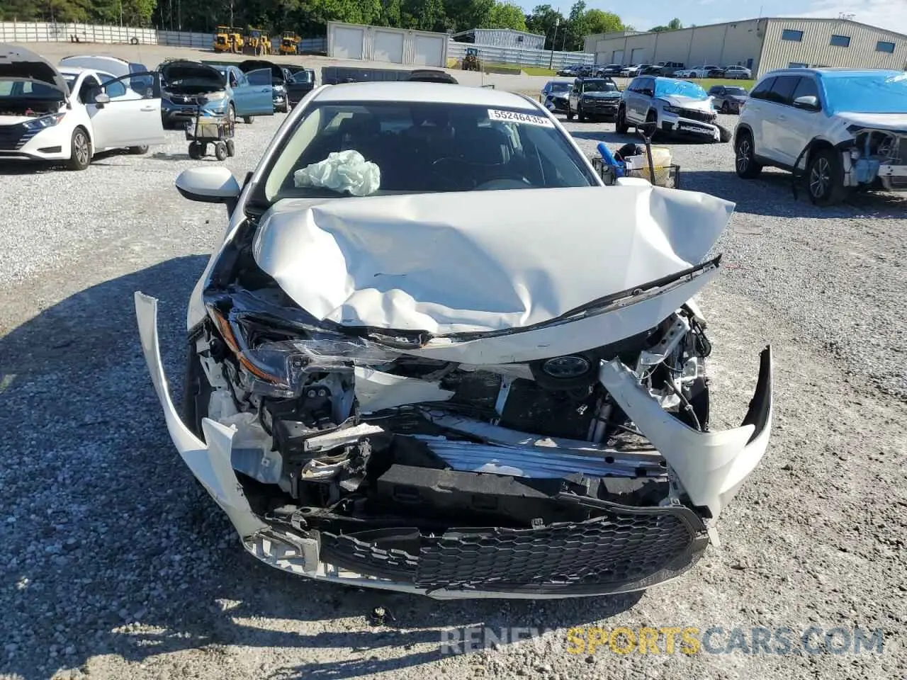 5 Photograph of a damaged car JTDEBRBEXLJ018386 TOYOTA COROLLA 2020