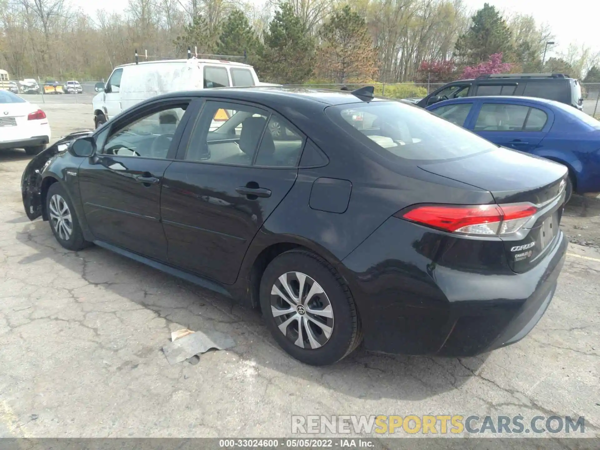 3 Photograph of a damaged car JTDEBRBEXLJ018954 TOYOTA COROLLA 2020