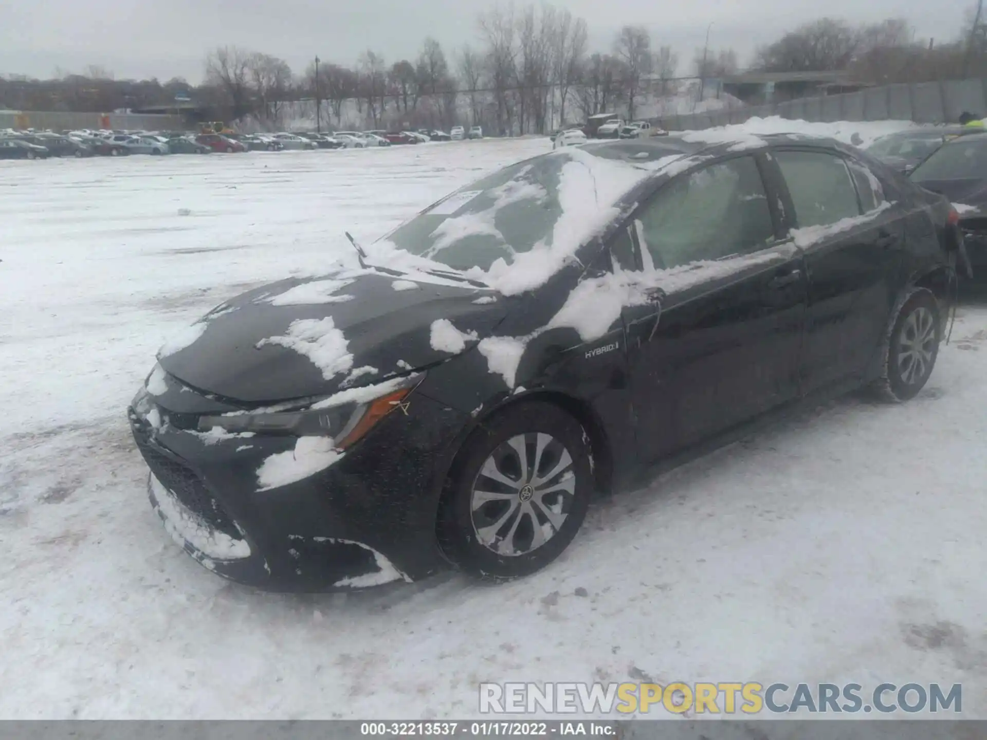 2 Photograph of a damaged car JTDEBRBEXLJ020185 TOYOTA COROLLA 2020