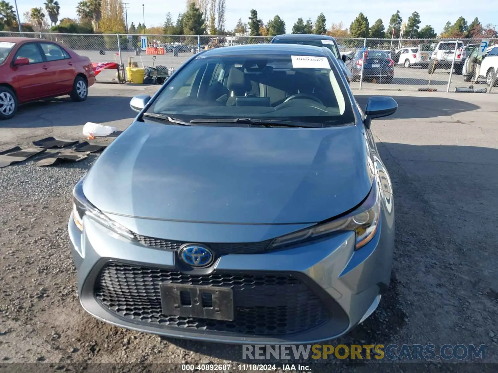 13 Photograph of a damaged car JTDEBRBEXLJ022938 TOYOTA COROLLA 2020