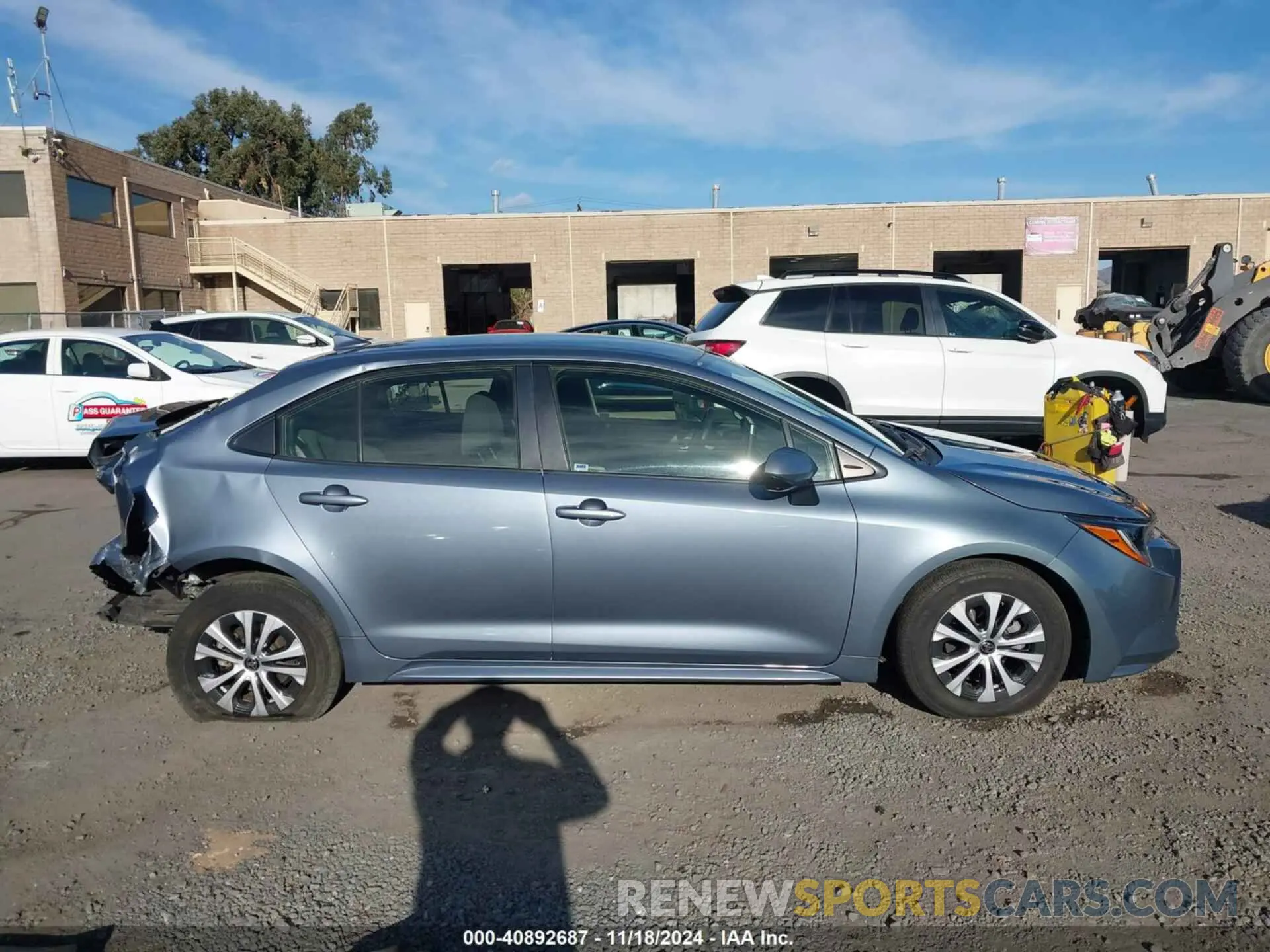 14 Photograph of a damaged car JTDEBRBEXLJ022938 TOYOTA COROLLA 2020