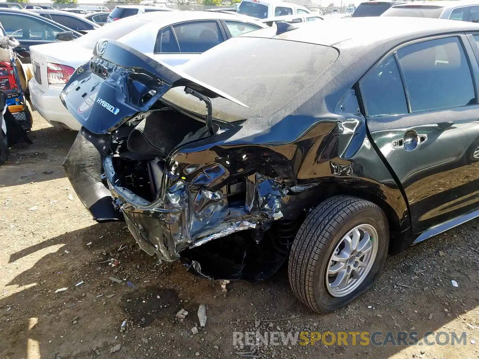 9 Photograph of a damaged car JTDEBRBEXLJ022986 TOYOTA COROLLA 2020