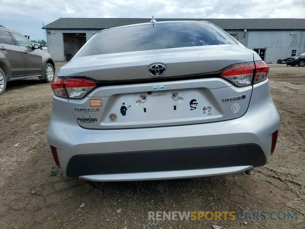 6 Photograph of a damaged car JTDEBRBEXLJ030926 TOYOTA COROLLA 2020