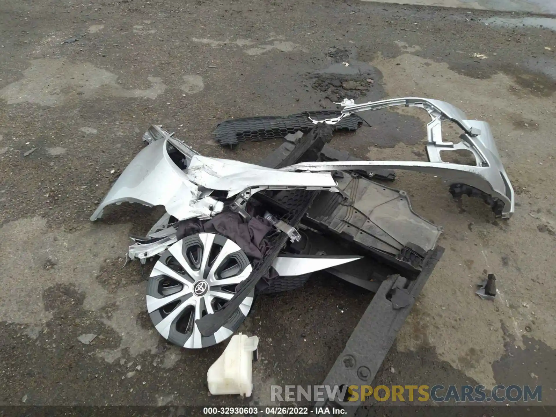 11 Photograph of a damaged car JTDEBRBEXLJ031610 TOYOTA COROLLA 2020