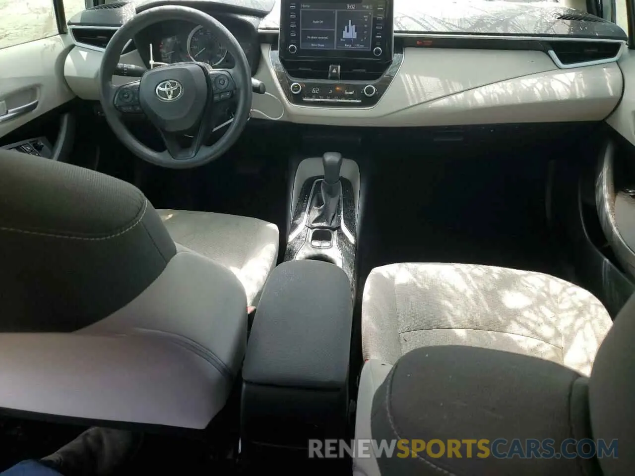 8 Photograph of a damaged car JTDEPRAE0LJ007982 TOYOTA COROLLA 2020