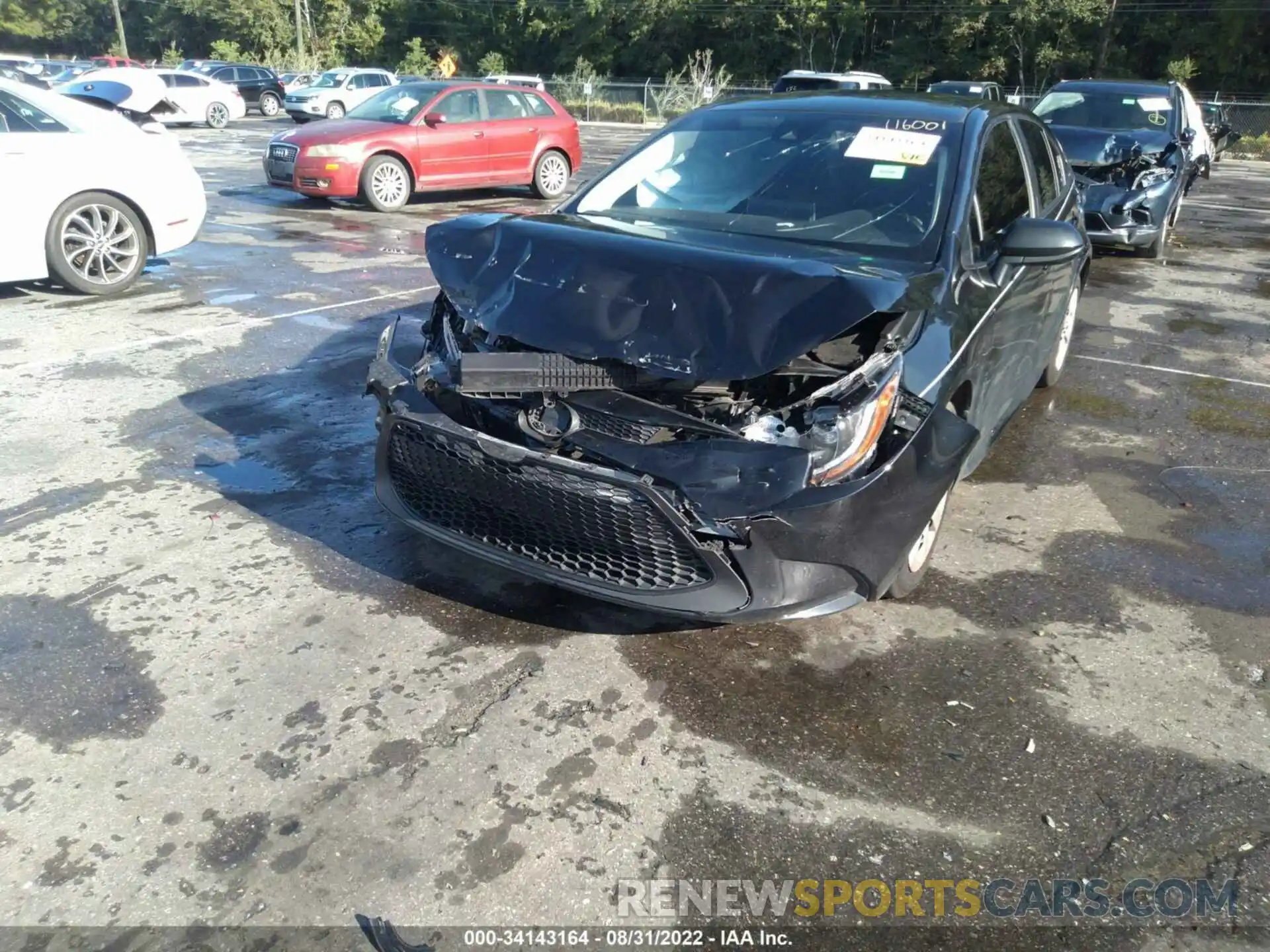 6 Photograph of a damaged car JTDEPRAE0LJ010669 TOYOTA COROLLA 2020