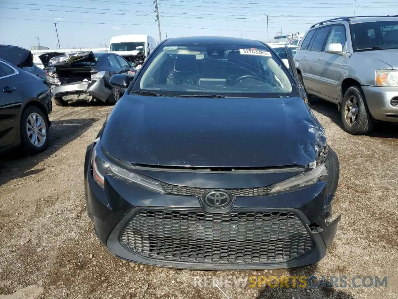 5 Photograph of a damaged car JTDEPRAE0LJ011188 TOYOTA COROLLA 2020