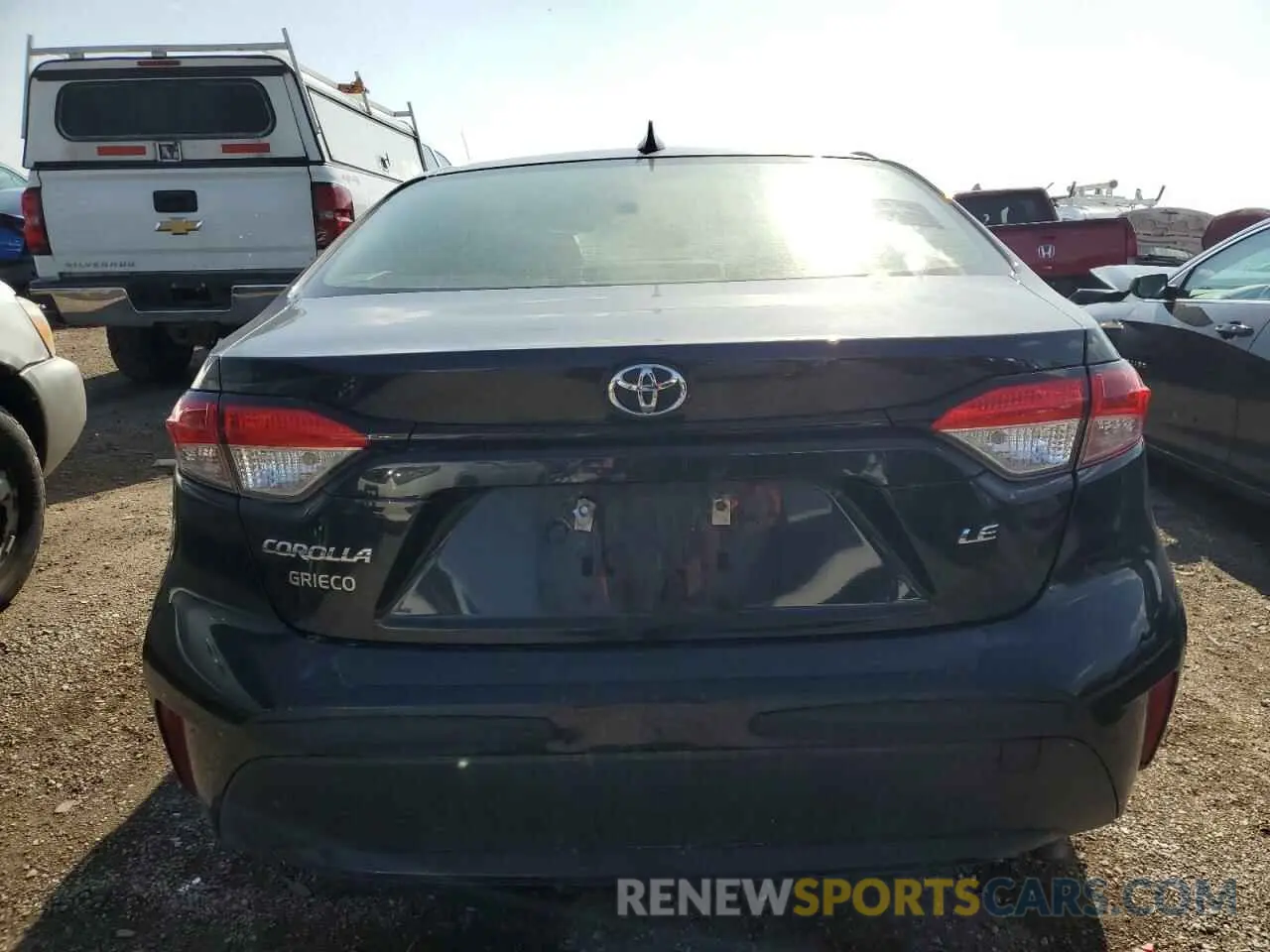 6 Photograph of a damaged car JTDEPRAE0LJ011188 TOYOTA COROLLA 2020