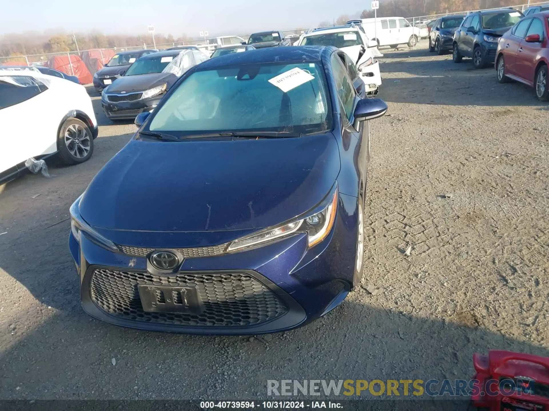 12 Photograph of a damaged car JTDEPRAE0LJ011868 TOYOTA COROLLA 2020