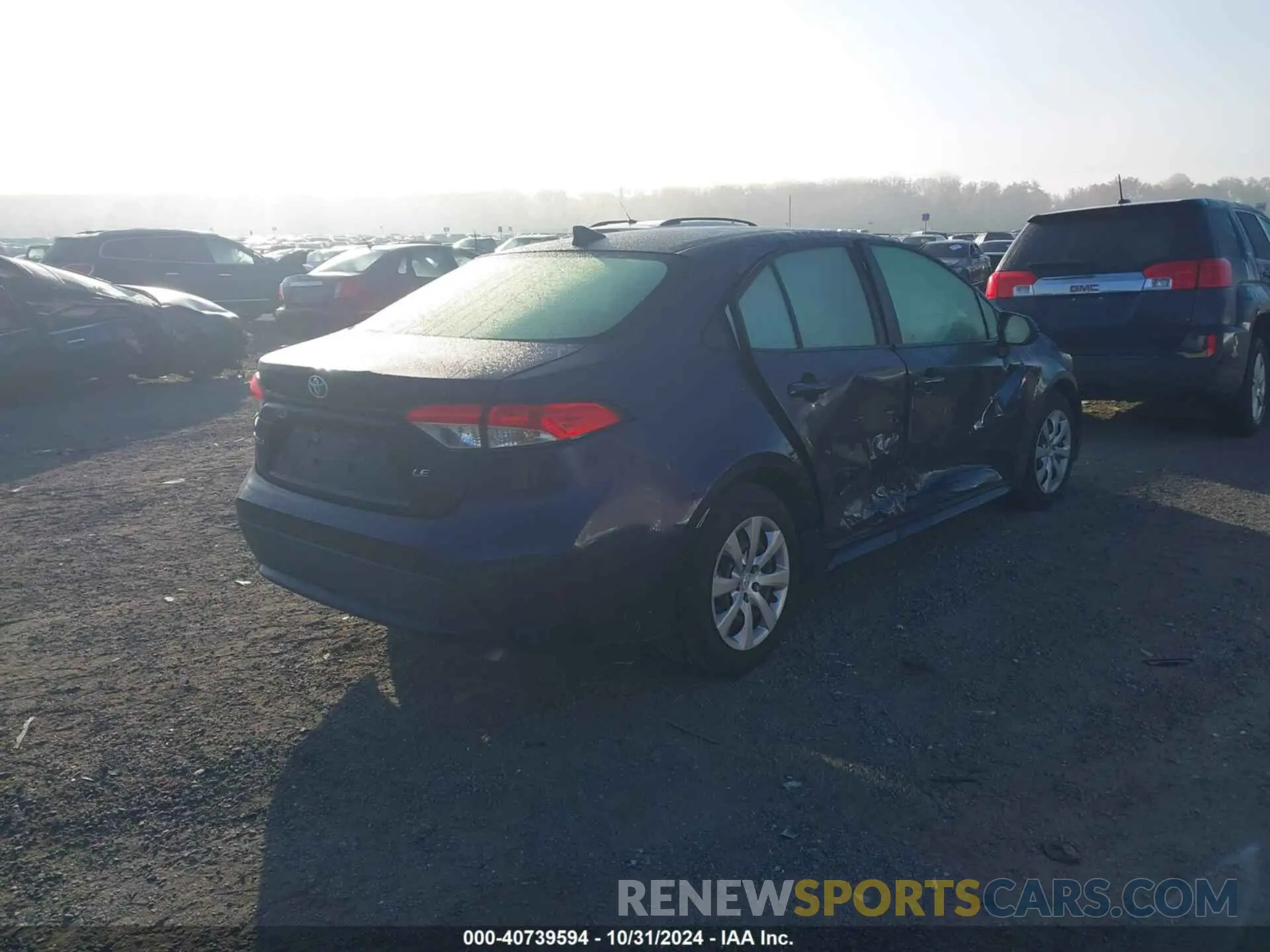 4 Photograph of a damaged car JTDEPRAE0LJ011868 TOYOTA COROLLA 2020