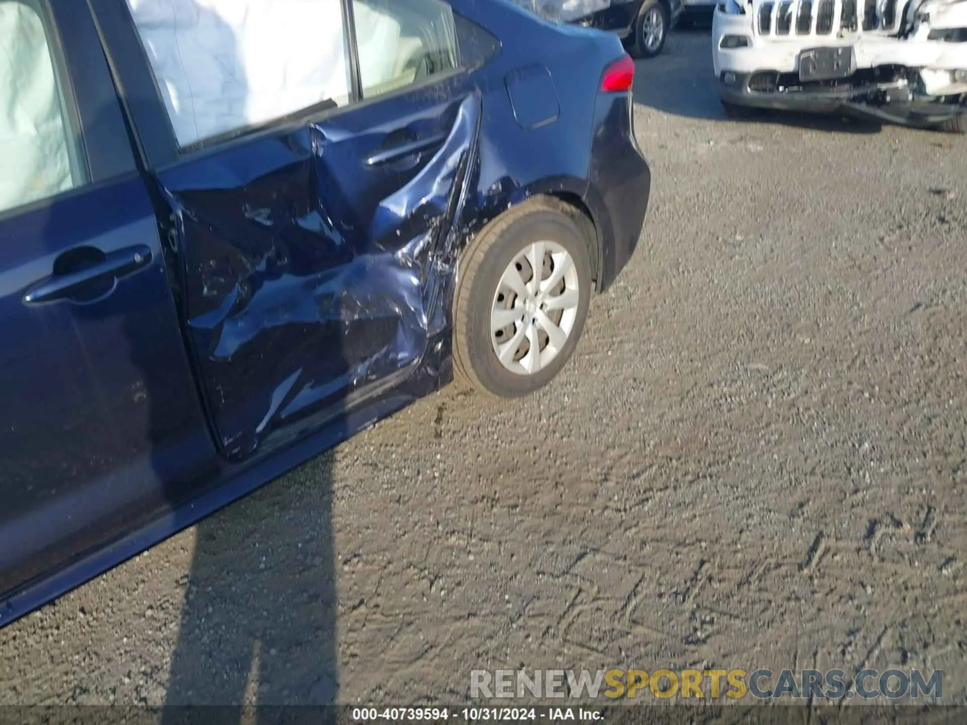 6 Photograph of a damaged car JTDEPRAE0LJ011868 TOYOTA COROLLA 2020