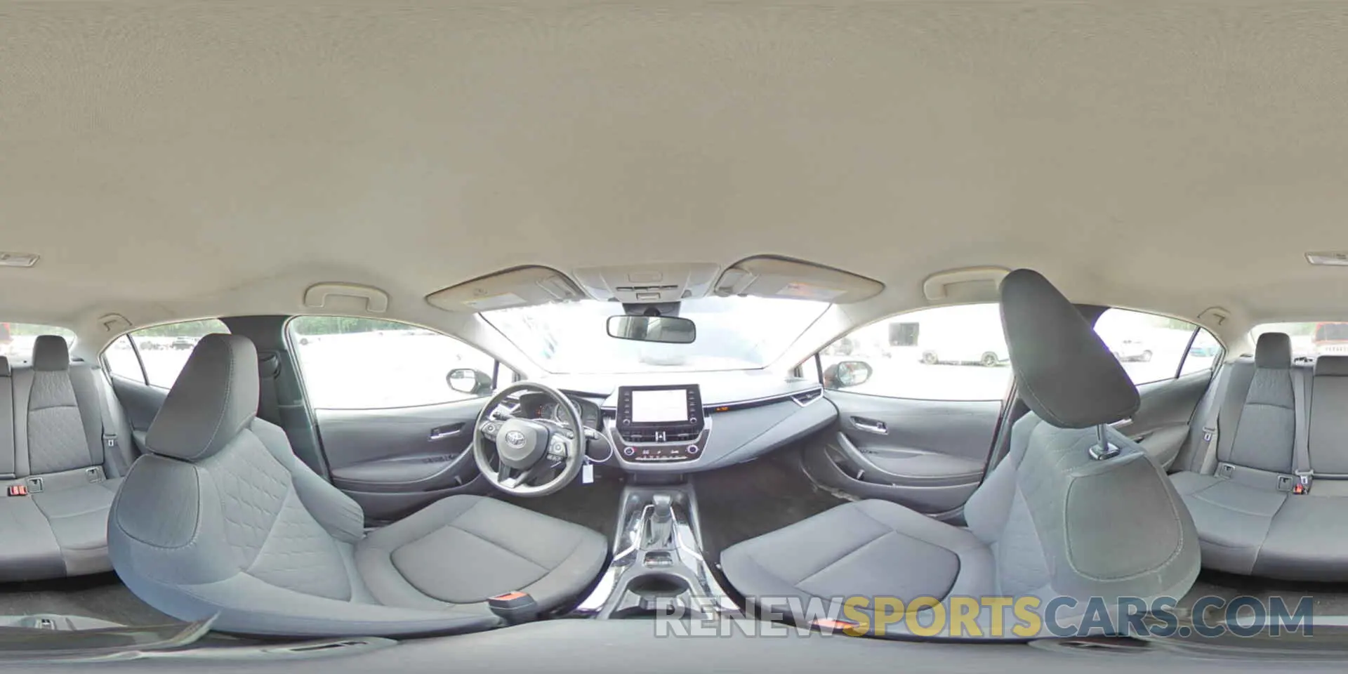 14 Photograph of a damaged car JTDEPRAE0LJ017458 TOYOTA COROLLA 2020